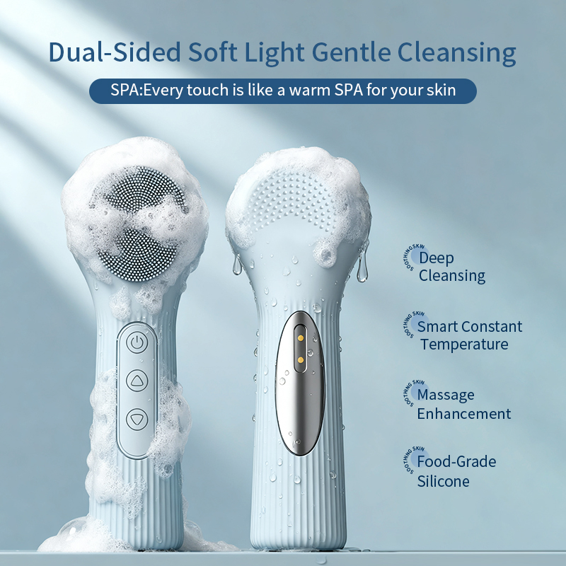 Silicone Face Scrubber Electric - Cepillo de Limpieza Facial de Silicona