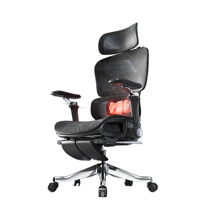 Massage - Silla de Oficina Ergonómica con Soporte