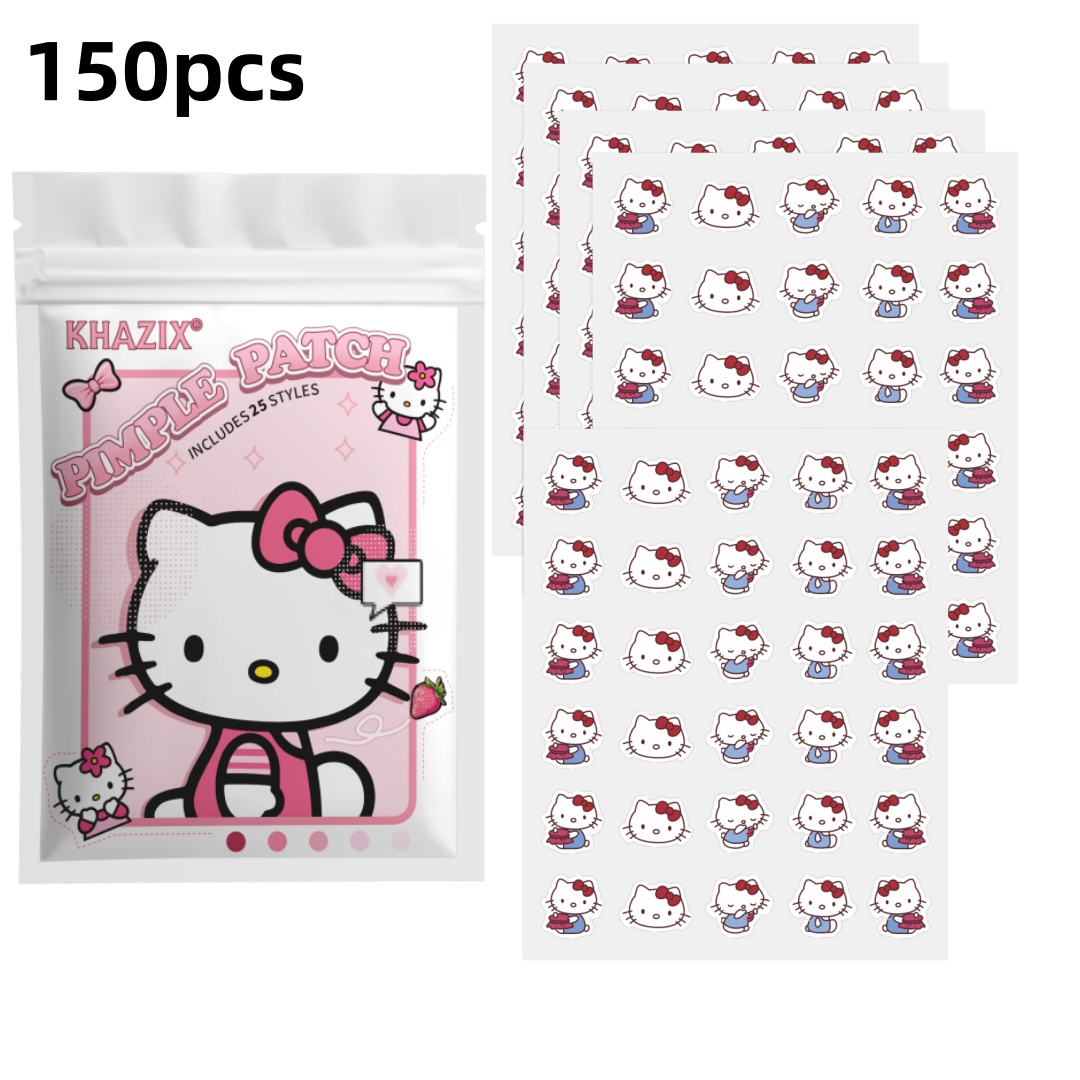 Hydrocolloid Pimple Patch - 30/150 Parches Hidrocoloides Hello Kitty para