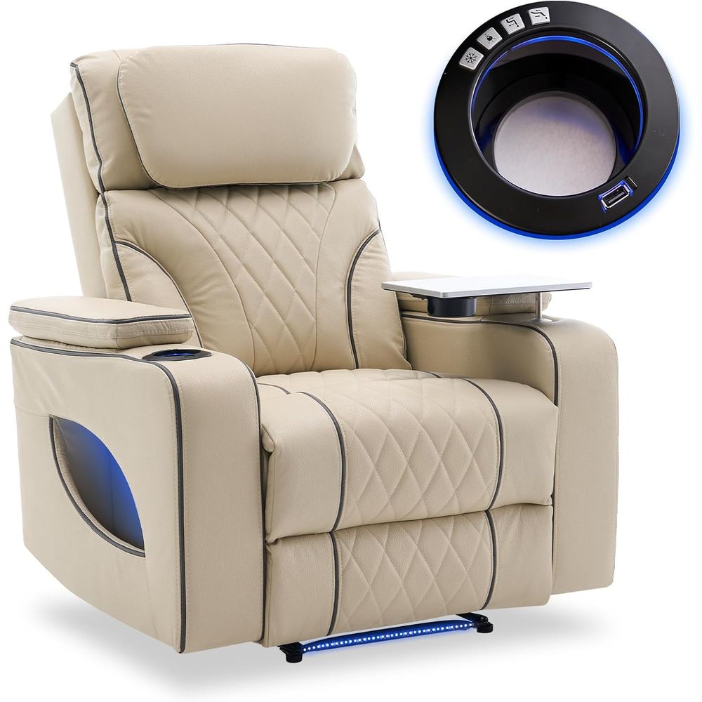 Massage - Sillón Reclinable de Lujo con Calefacción,