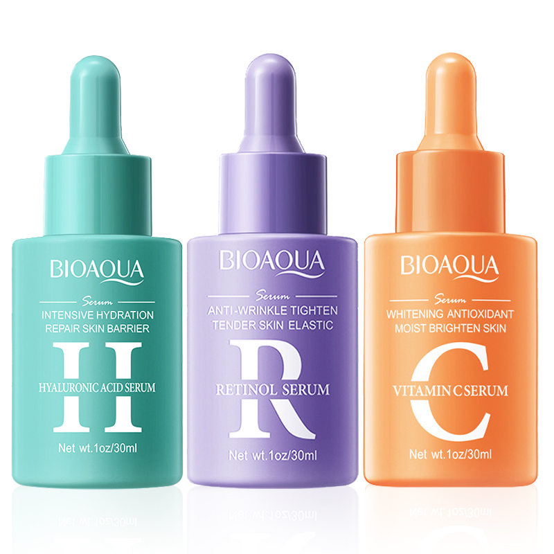 Hyaluronic Acid Facial Serum - BIOAQUA-suero de ácido hialurónico con vitamina