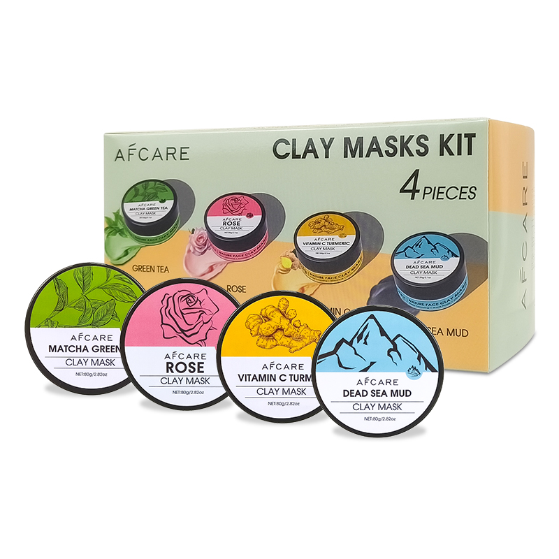 Green Tea Cleansing Clay Mask - Set de 4 Mascarillas Faciales de