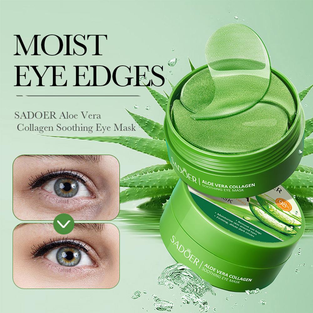 Collagen Under Eye Patches - 60 parches de Gel para debajo