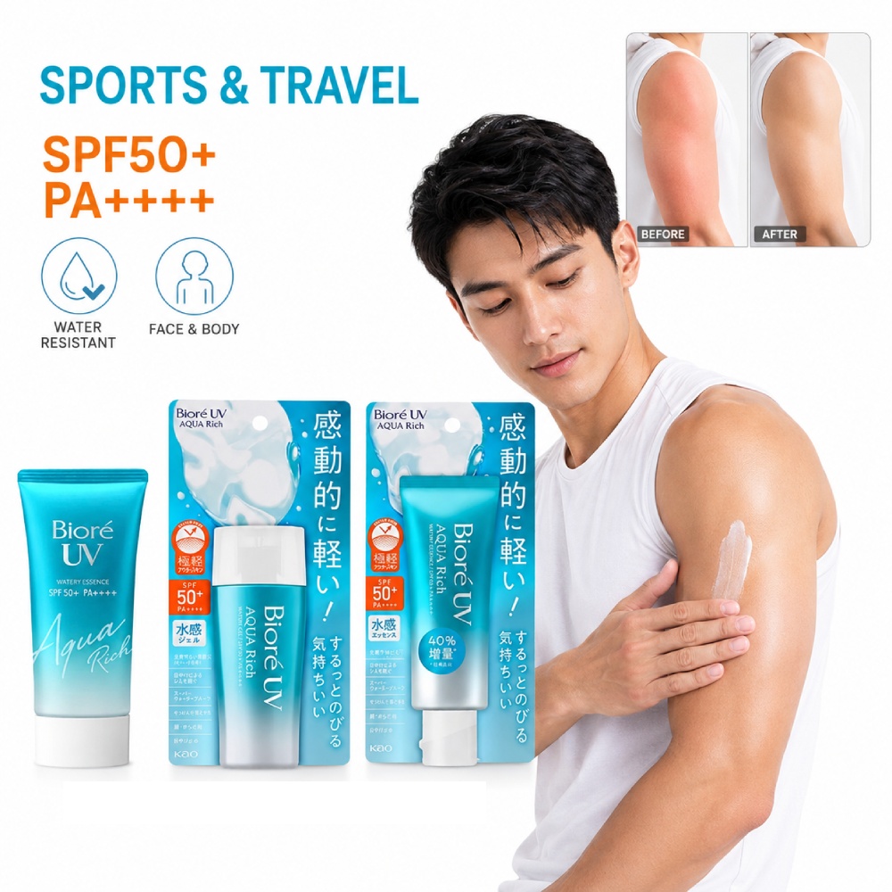 Spf 50 Waterproof Sunscreen - Birou Loción Protectora Solar Resistente al