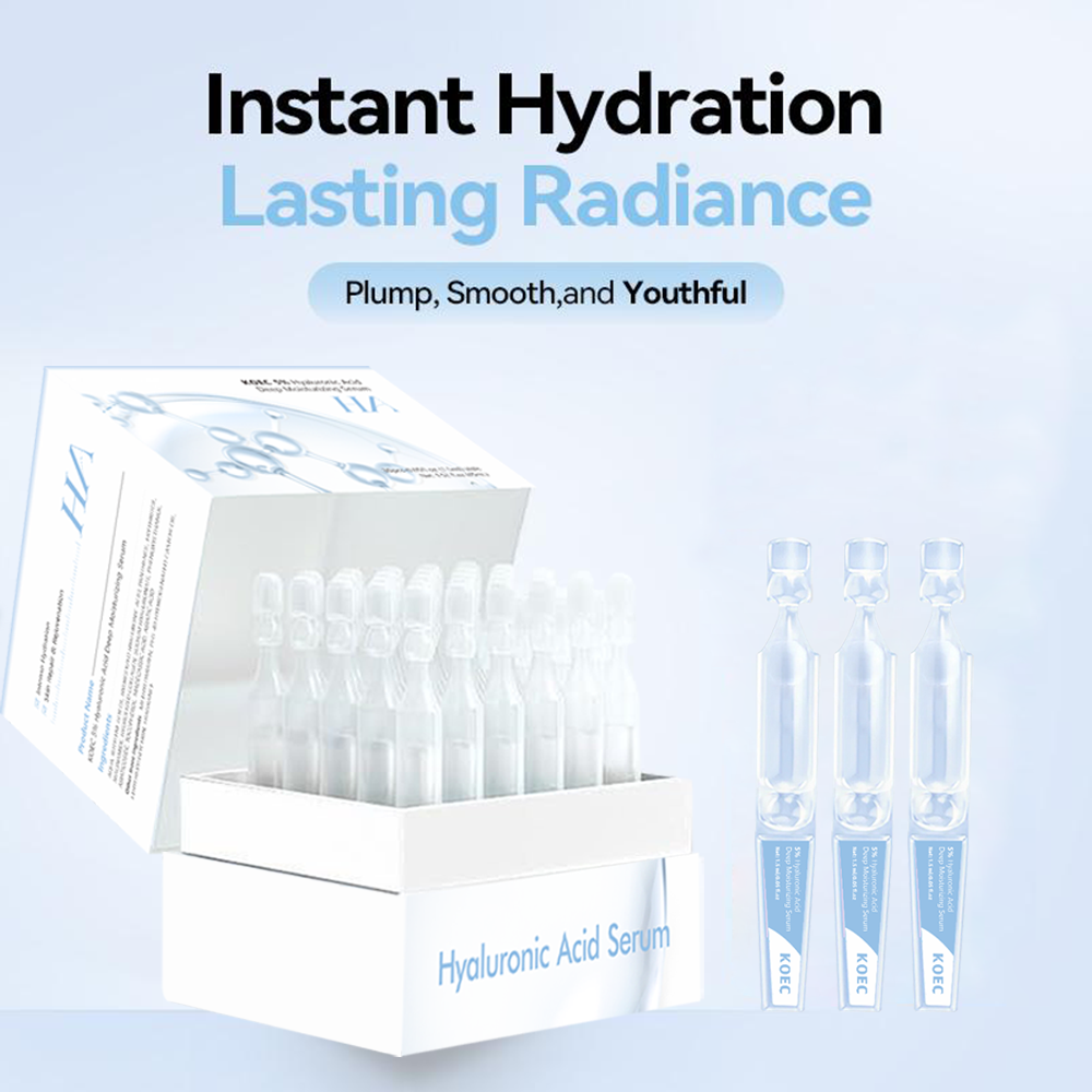 Hyaluronic Acid Facial Serum - 30 Uds KOEC 5% ácido hialurónico