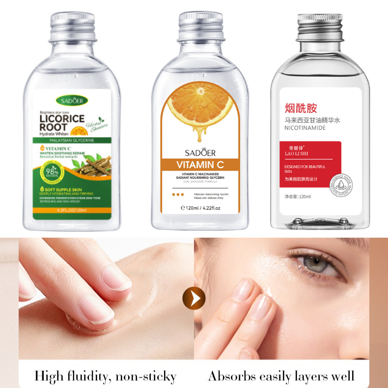 Niacinamide Pore Shrinking Essence - VC niacinamida blanqueamiento nutritivo glicerina raíz