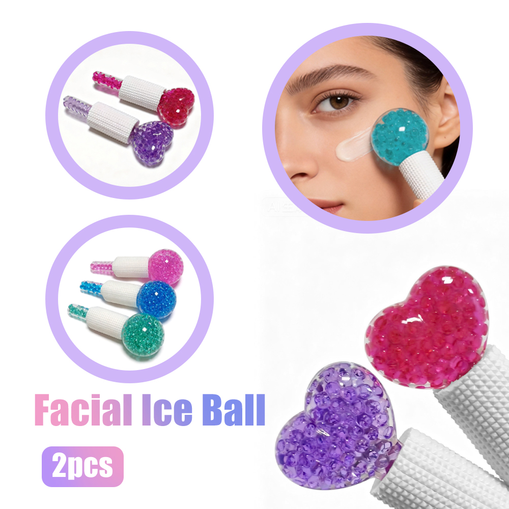 Face Ice Roller Puffiness - 2 Rodillos de Hielo para Masaje