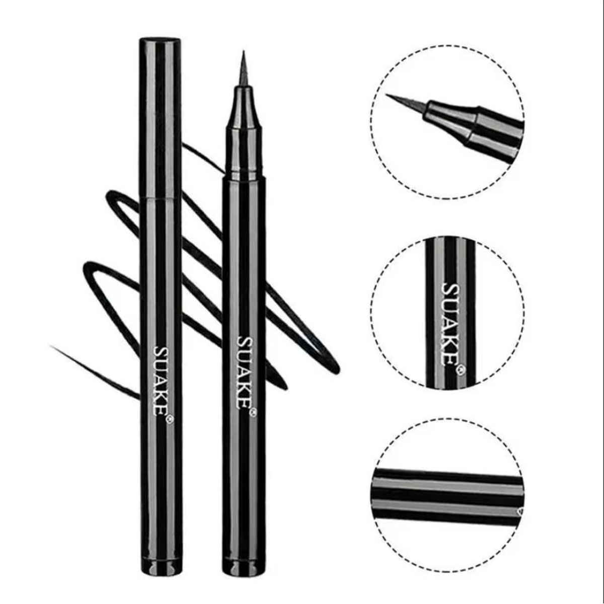Waterproof Liquid Eyeliner Pen - 1/5 Piezas Delineador Líquido a Prueba