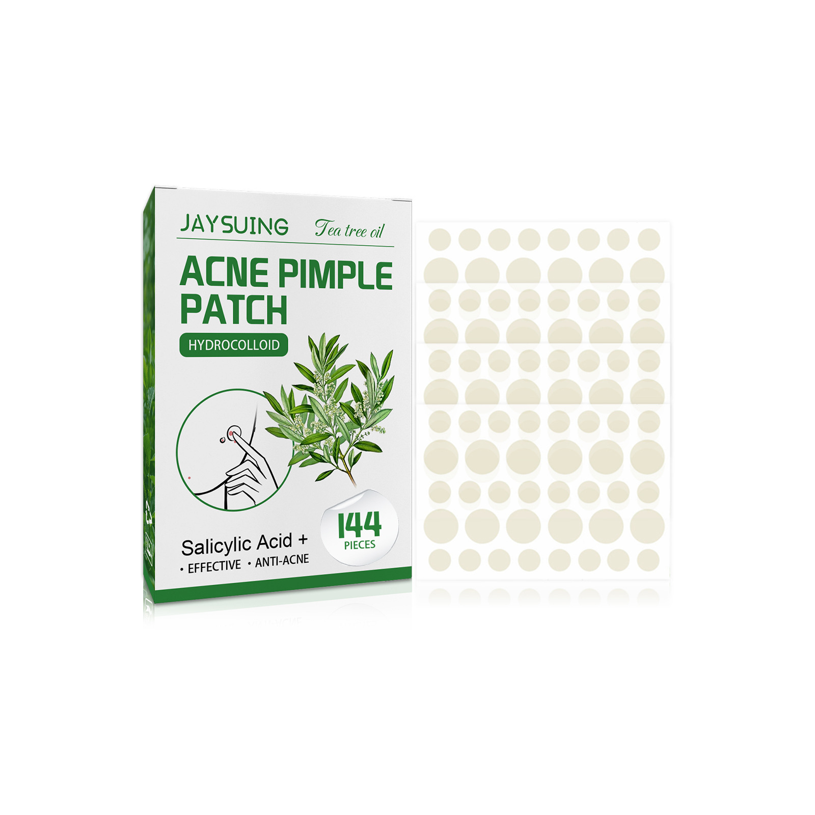 Hydrocolloid Pimple Patch - Parches hidrocoloides para el acné: absorben