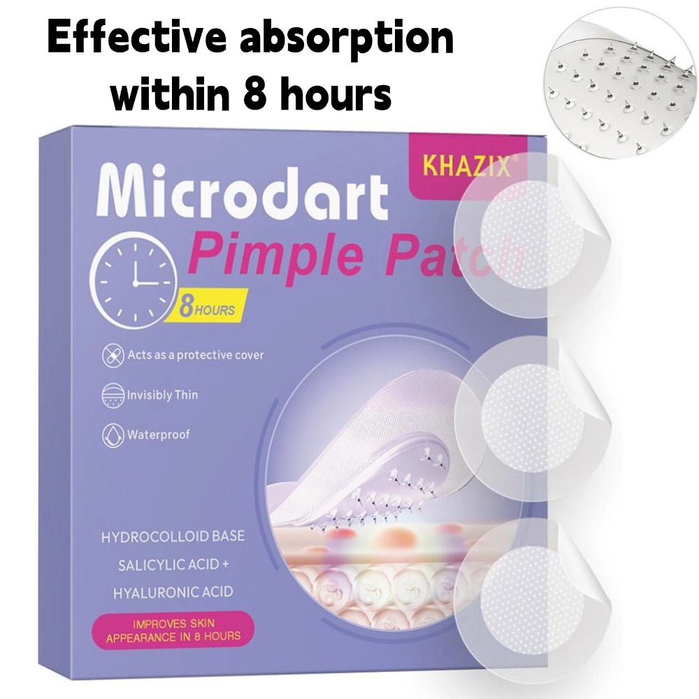 Hydrocolloid Pimple Patch - Parche hidrocoloide para espinillas, microaguja, parches