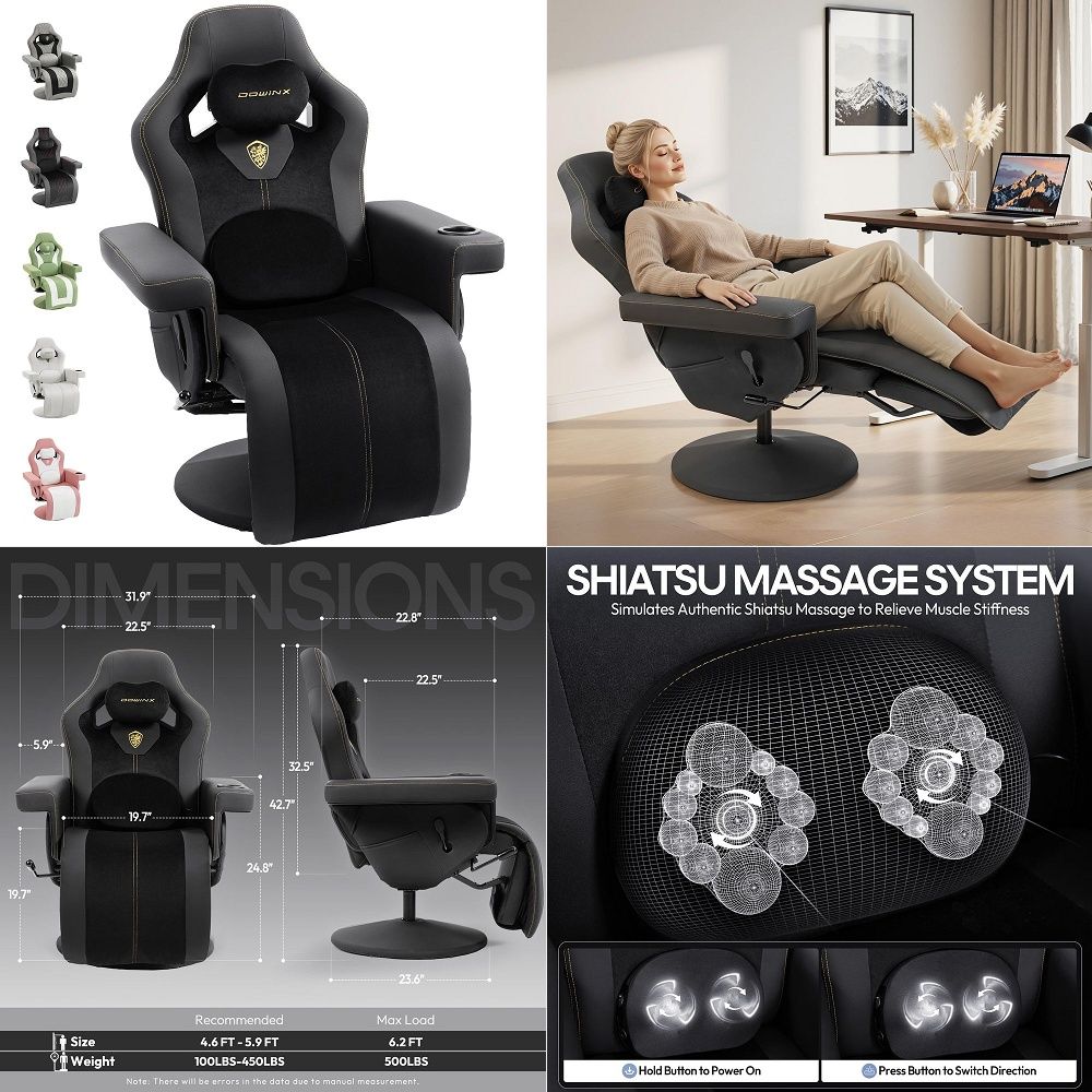 Massage - Silla de Juego M6 con Control