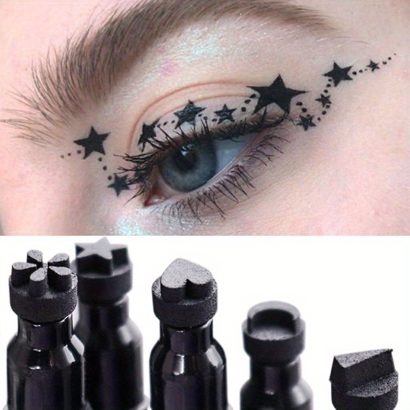 Waterproof Liquid Eyeliner Pen - Delineador de ojos líquido Star, lápiz