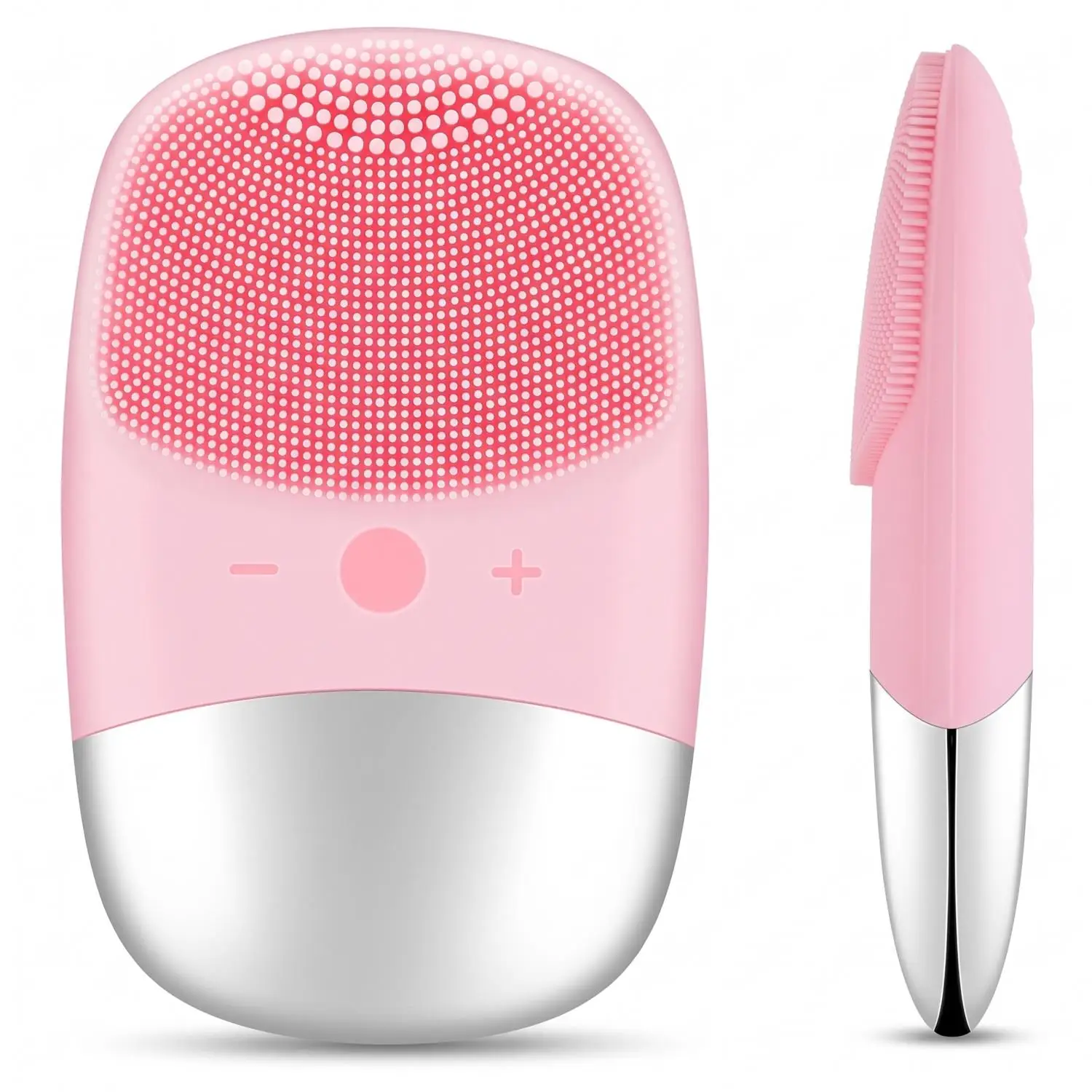 Silicone Face Scrubber Electric - Cepillo de limpieza facial eléctrico de