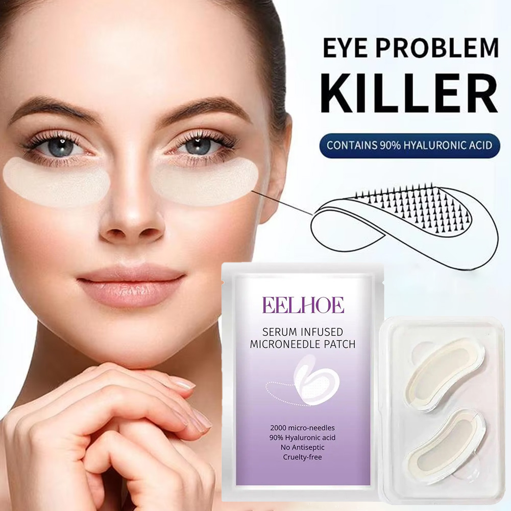 Collagen Under Eye Patches - 1 par de parches antiarrugas con