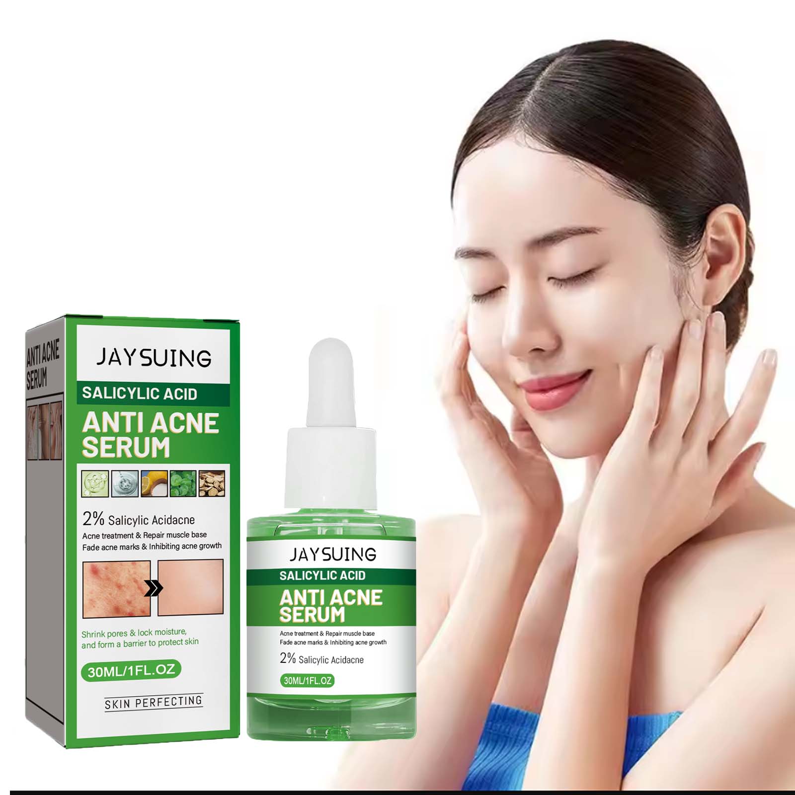 Suero Facial antiacn-e de ácid - Salicylic Acid Blackhead Remover reseña y precio