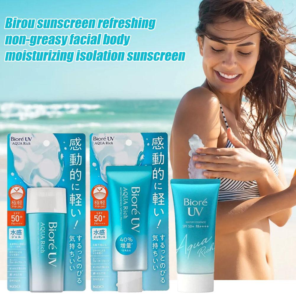 Protector solar japonés Biore  - Spf 50 Waterproof Sunscreen reseña y precio