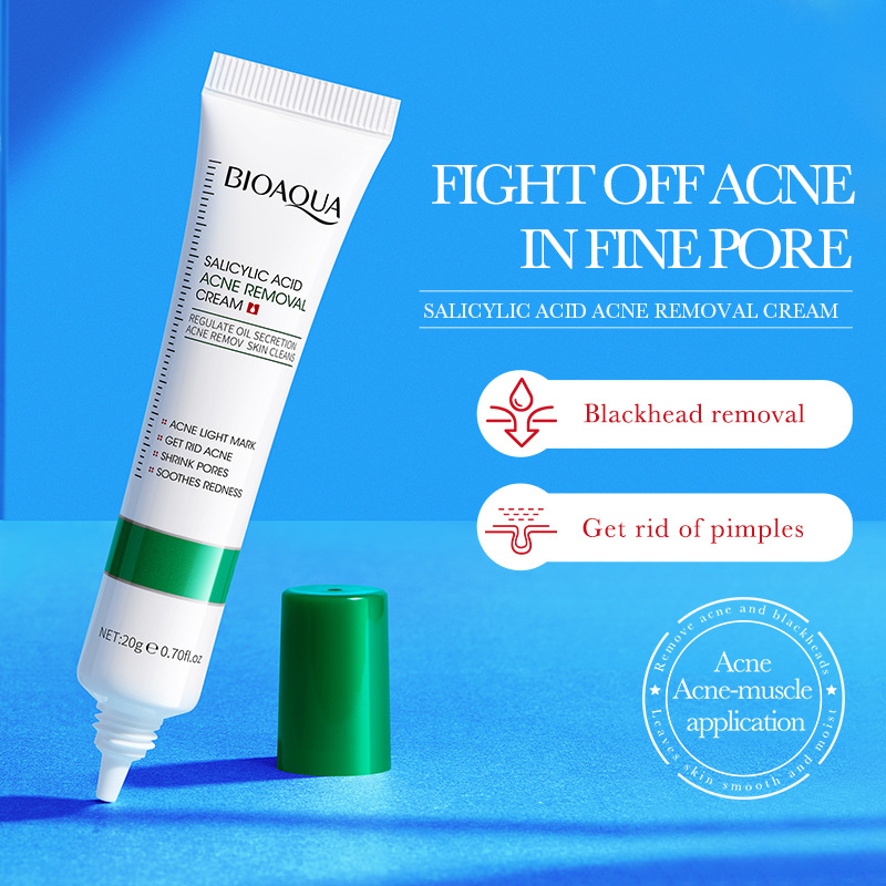 1/2/3 Uds BIOAQUA crema Facial - Salicylic Acid Blackhead Remover reseña y precio