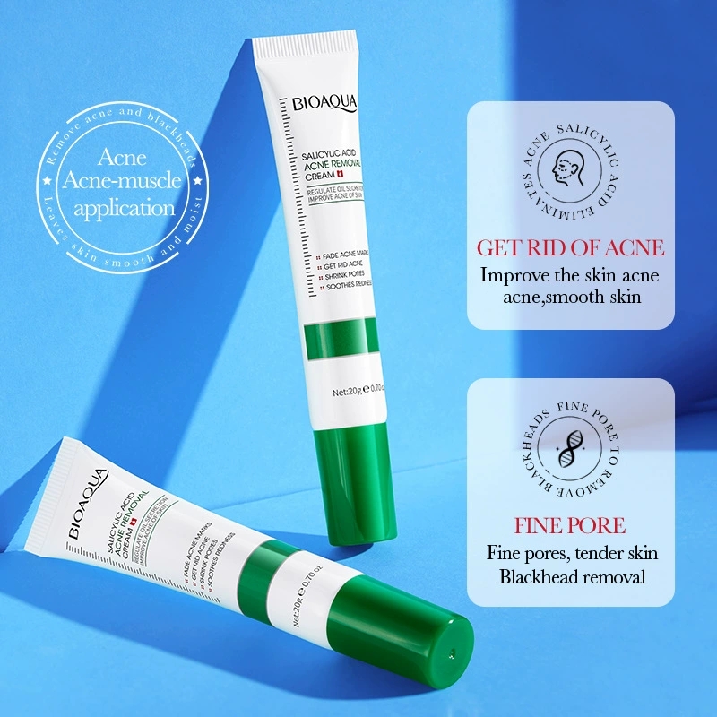 1/2/3 Uds BIOAQUA crema Facial - Salicylic Acid Blackhead Remover reseña y precio
