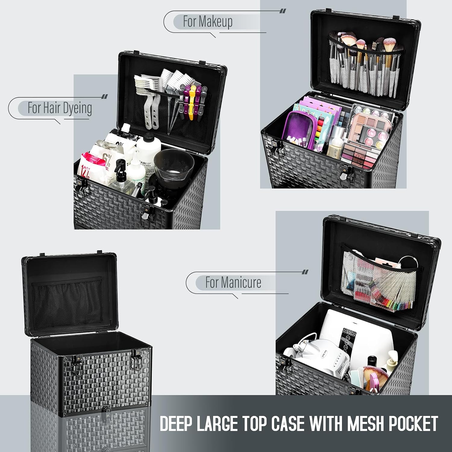 Carrito de Salón con Ruedas y  - Makeup reseña y precio