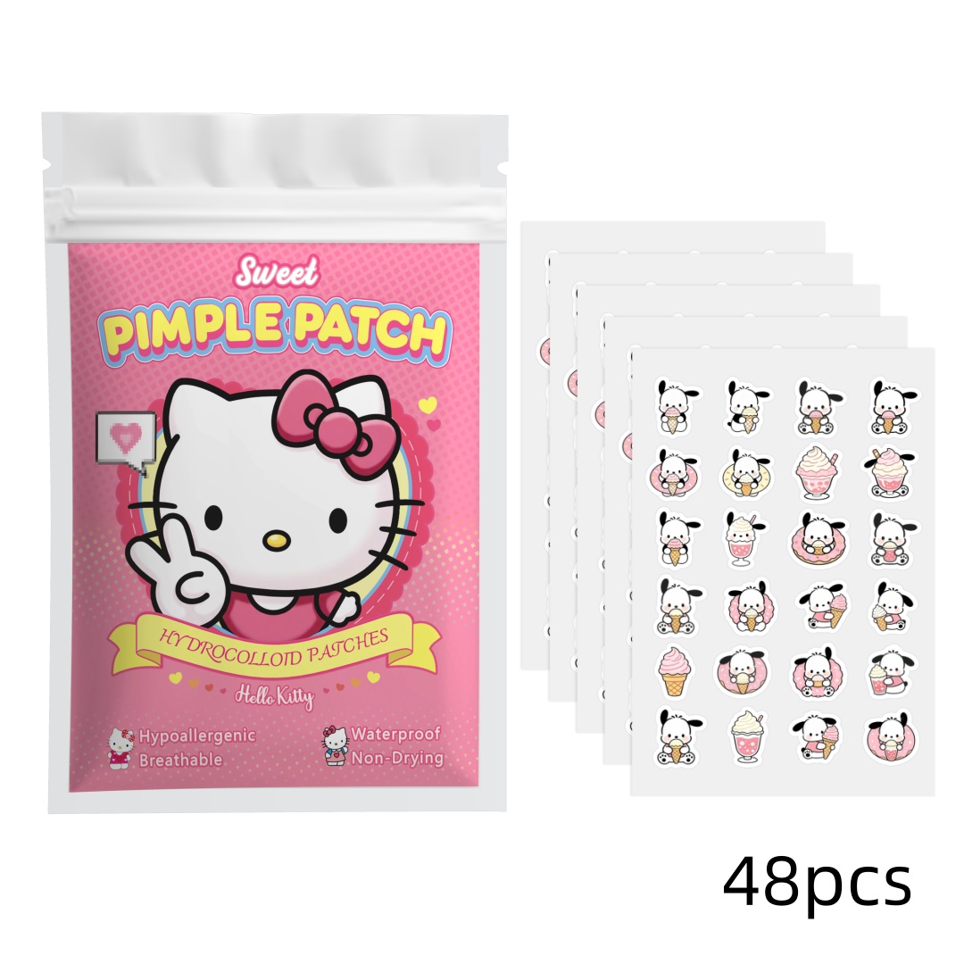 48/120PCS Parches para el acné - Hydrocolloid Pimple Patch reseña y precio