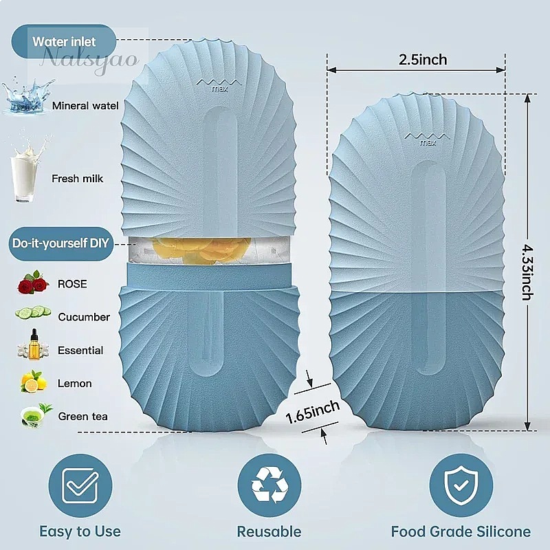 Rodillo facial de hielo, 1 uni - Face Ice Roller Puffiness reseña y precio