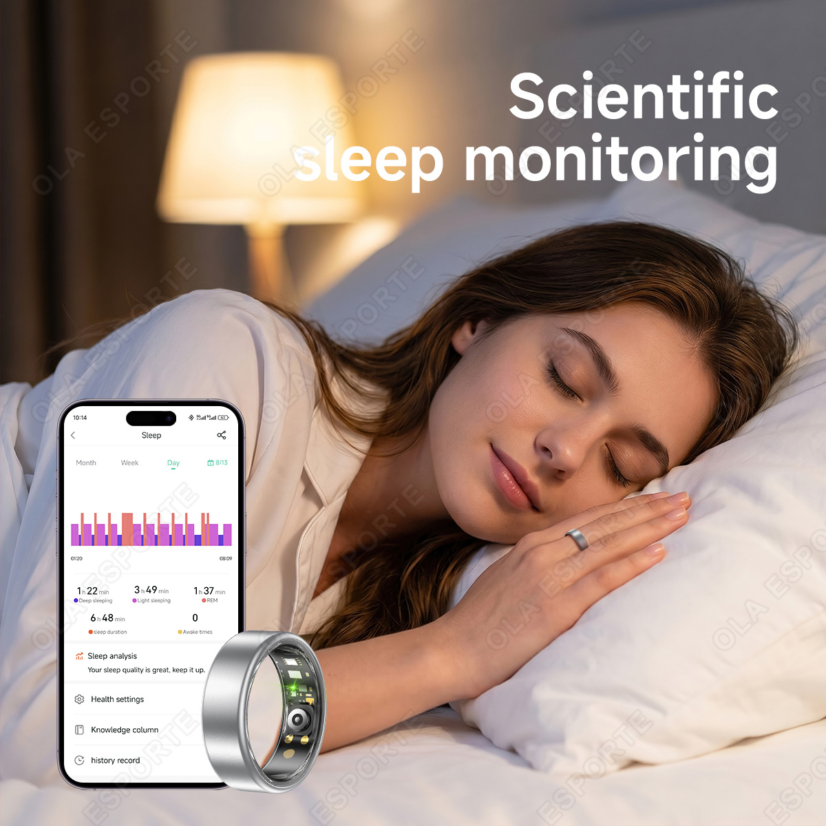 Anillo inteligente para mujer  - Health Monitors reseña y precio