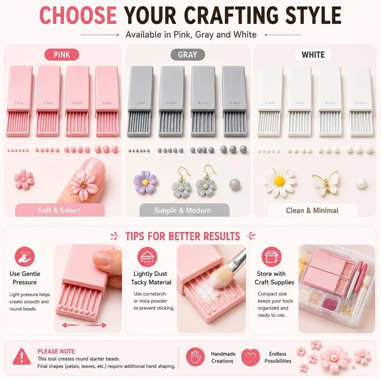 Juego de 4 Herramientas para H - Nail Art reseña y precio