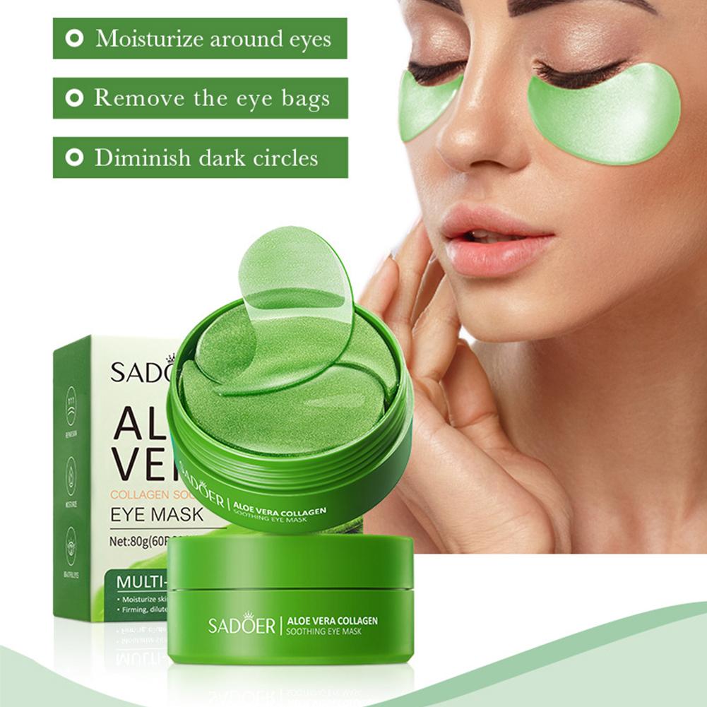 60 parches de Gel para debajo  - Collagen Under Eye Patches reseña y precio