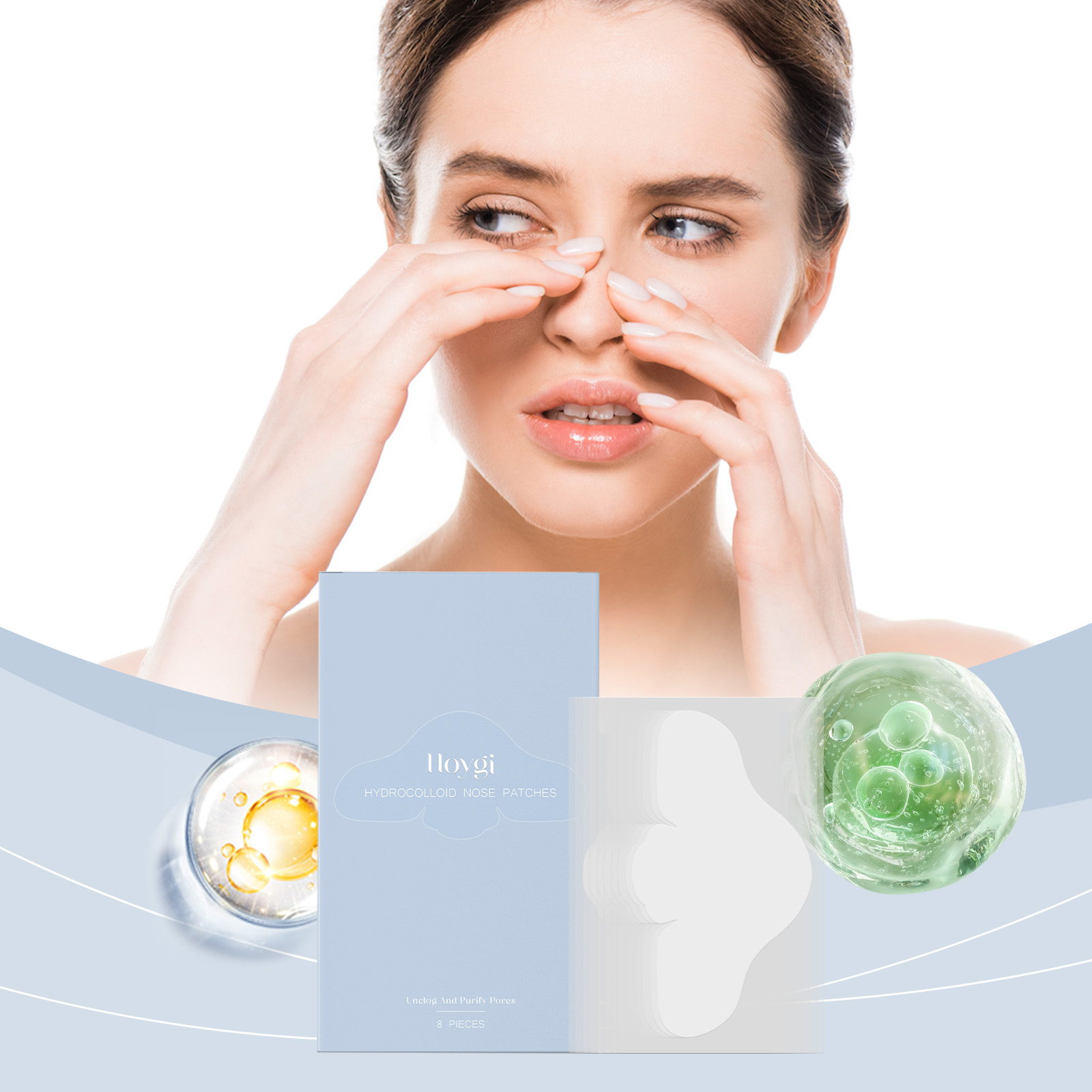 Tiras de poros de nariz de áci - Salicylic Acid Blackhead Remover reseña y precio