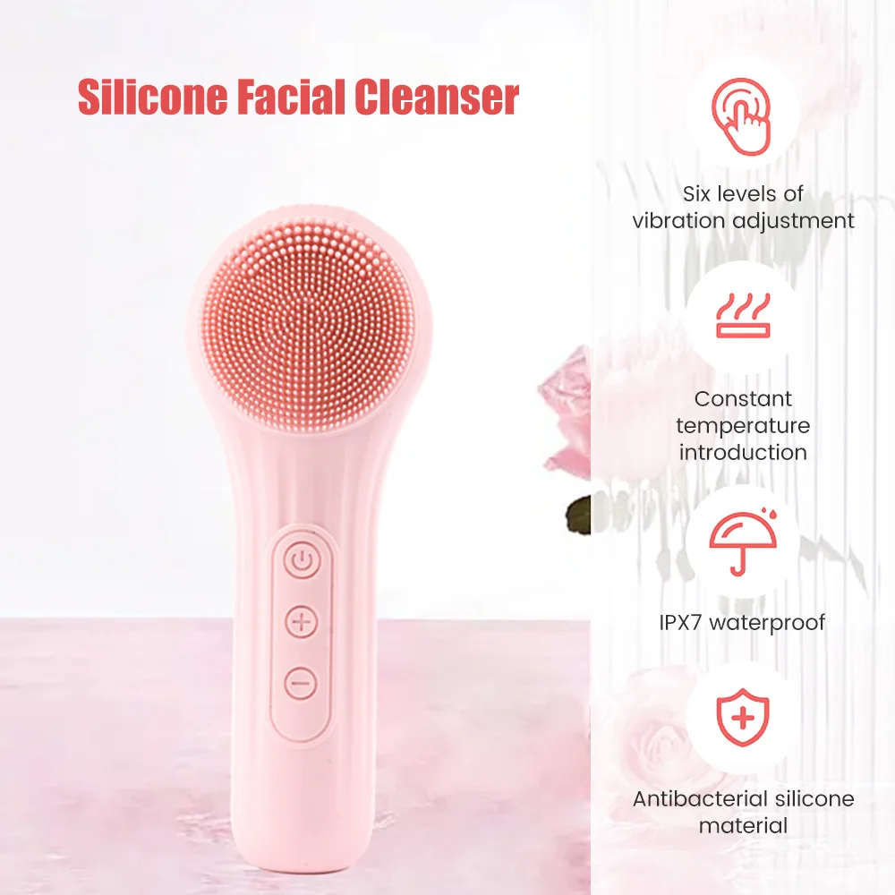 Limpiador de cepillo Facial de - Silicone Face Scrubber Electric reseña y precio