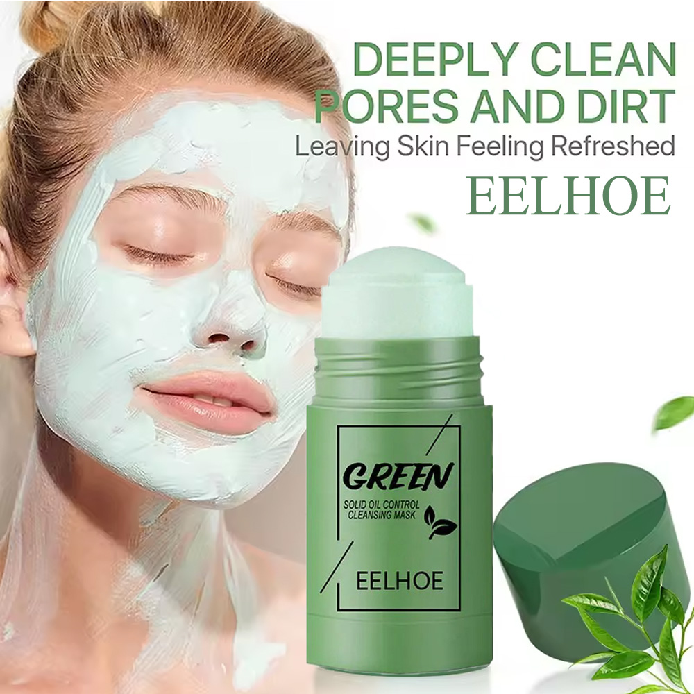 1~5PCS Barra de arcilla de té  - Green Tea Cleansing Clay Mask reseña y precio