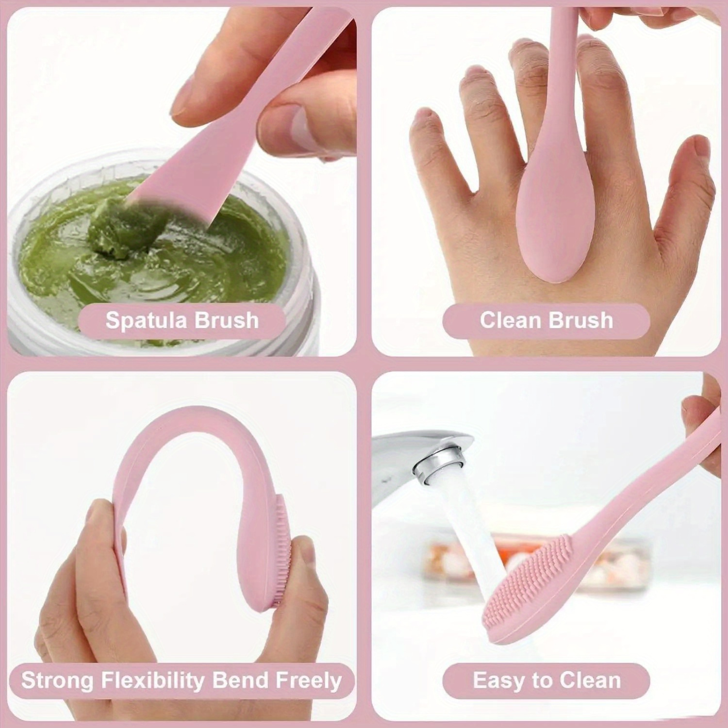 Cepillo para mascarilla Facial - Silicone Face Scrubber Electric reseña y precio