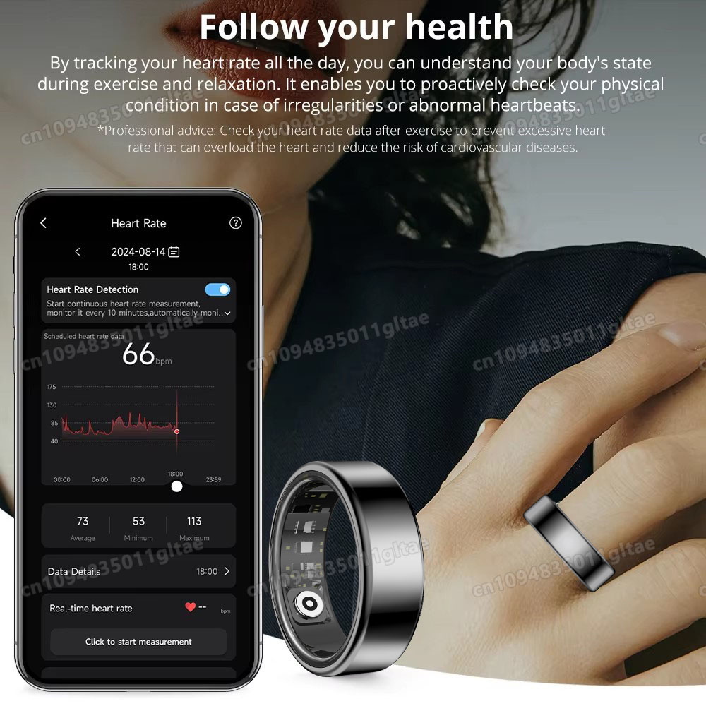 Anillo Inteligente R10 con Est - Health Monitors reseña y precio