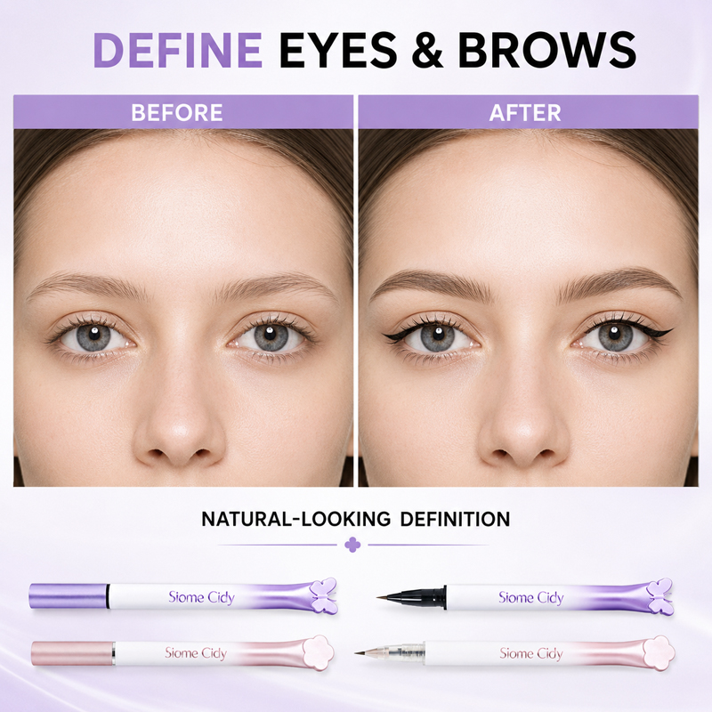 Set de 4 delineadores líquidos - Waterproof Liquid Eyeliner Pen reseña y precio