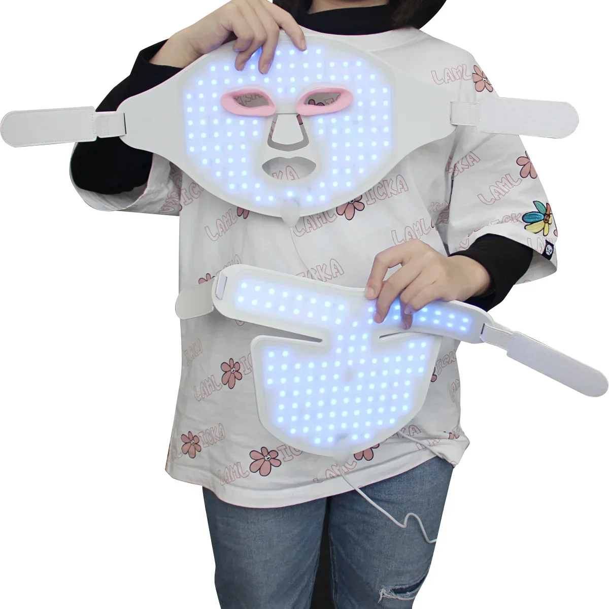 Máscara LED de Silicona para T - Led Light Therapy Face Mask reseña y precio
