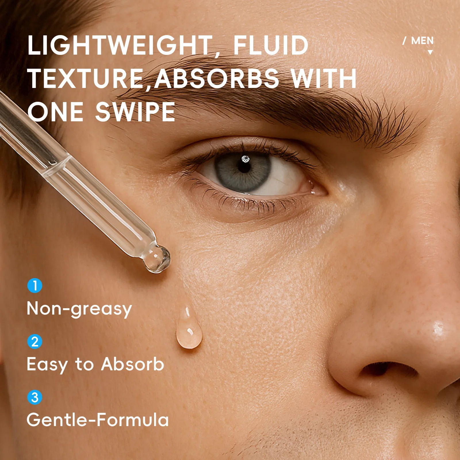 Suero Facial hidratante para h - Hyaluronic Acid Facial Serum reseña y precio
