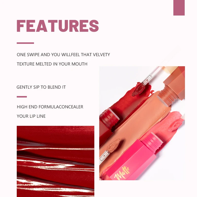 1 tinte labial de terciopelo m - Matte Velvet Lip Tint Long Lasting reseña y precio