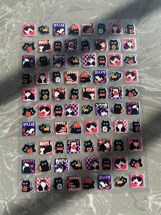 Mini Pegatinas de PVC con Patr - Nail Art reseña y precio