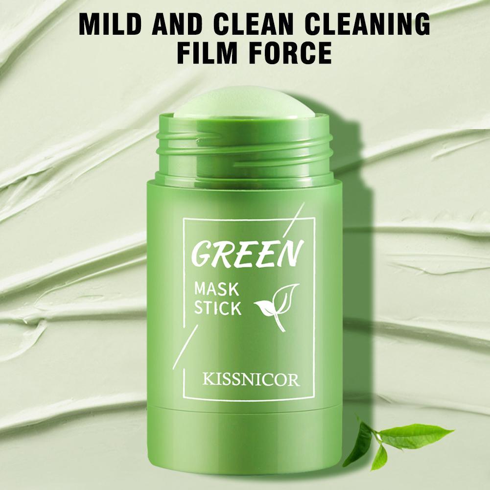 Mascarilla Facial en Barra de  - Green Tea Cleansing Clay Mask reseña y precio
