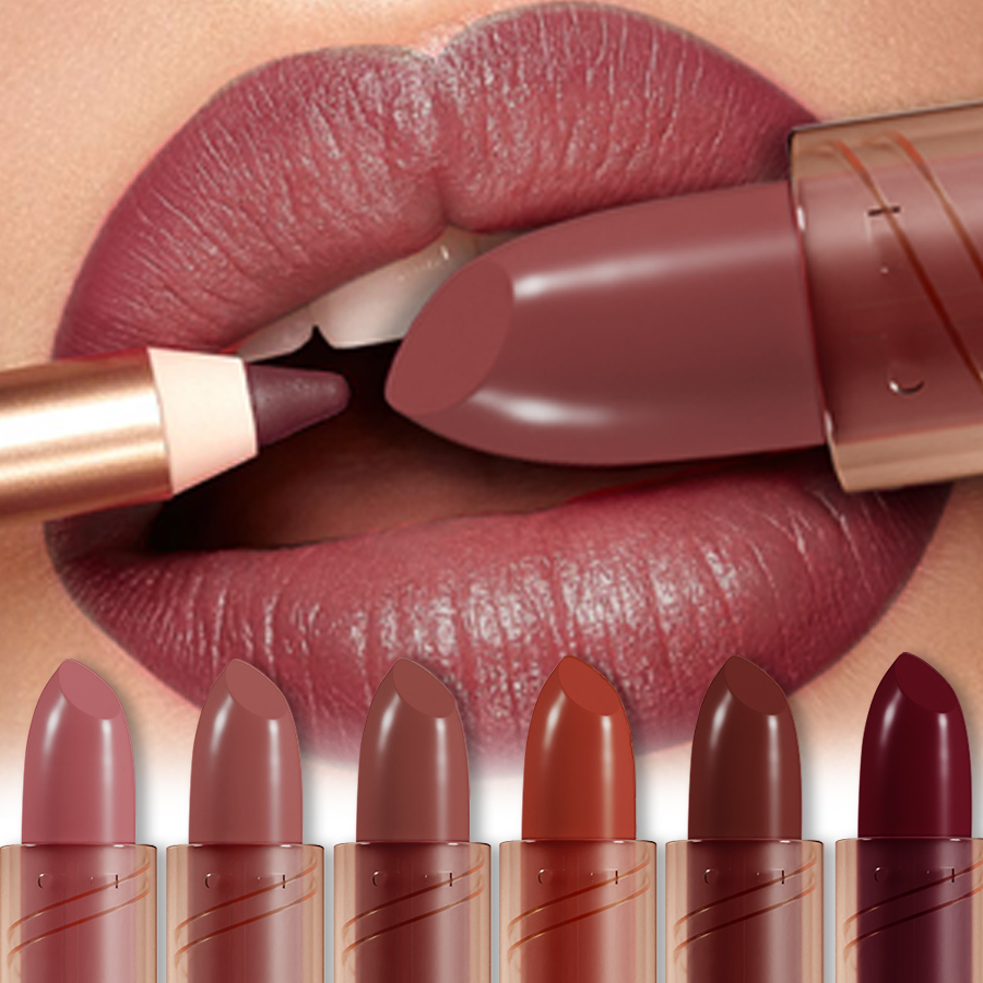 Lápiz Labial Mate de 14 Colore - Matte Velvet Lip Tint Long Lasting reseña y precio