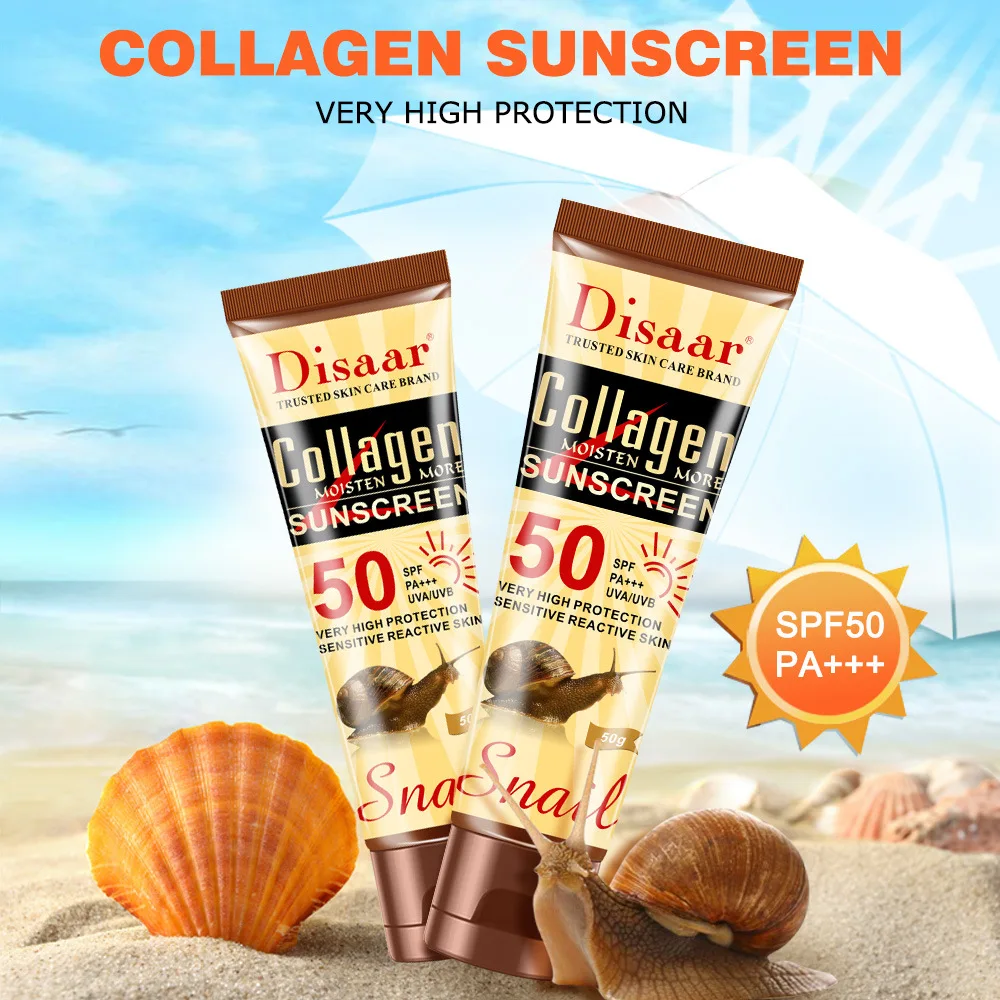 Protector Solar Disaar con Col - Spf 50 Waterproof Sunscreen reseña y precio
