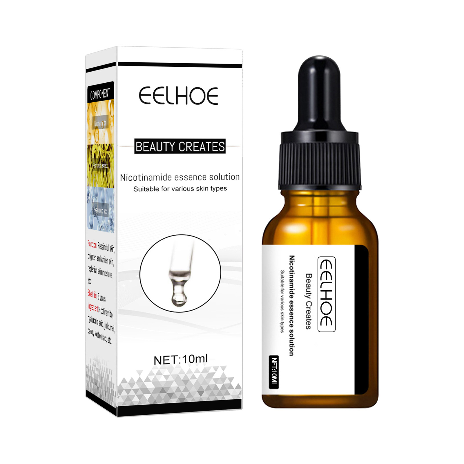 Suero Facial blanqueador, redu - Niacinamide Pore Shrinking Essence reseña y precio