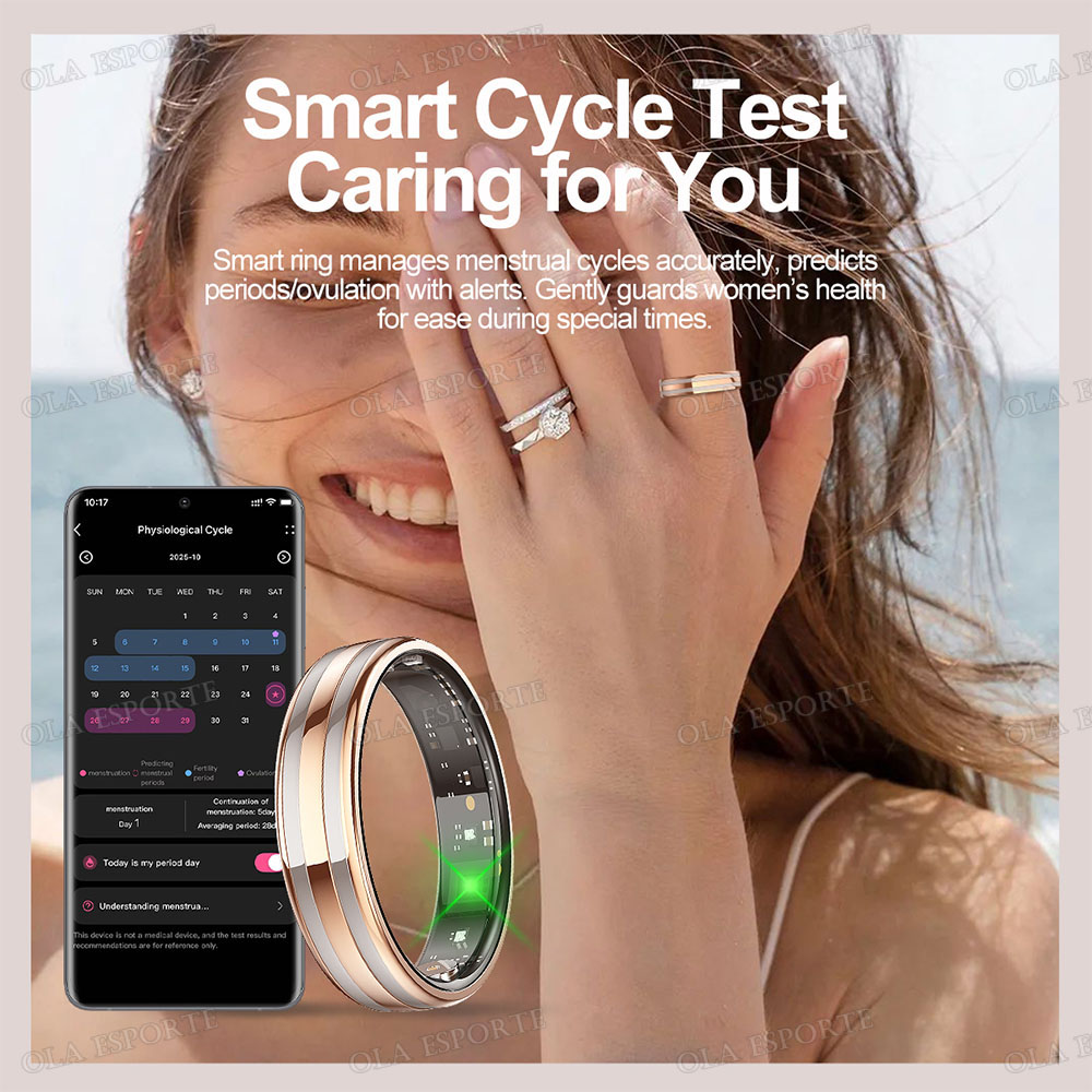 Nuevo Anillo Inteligente Delga - Health Monitors reseña y precio