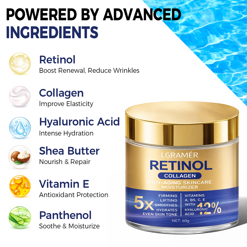 Crema facial de retinol, crema - Retinol Anti Wrinkle Cream reseña y precio