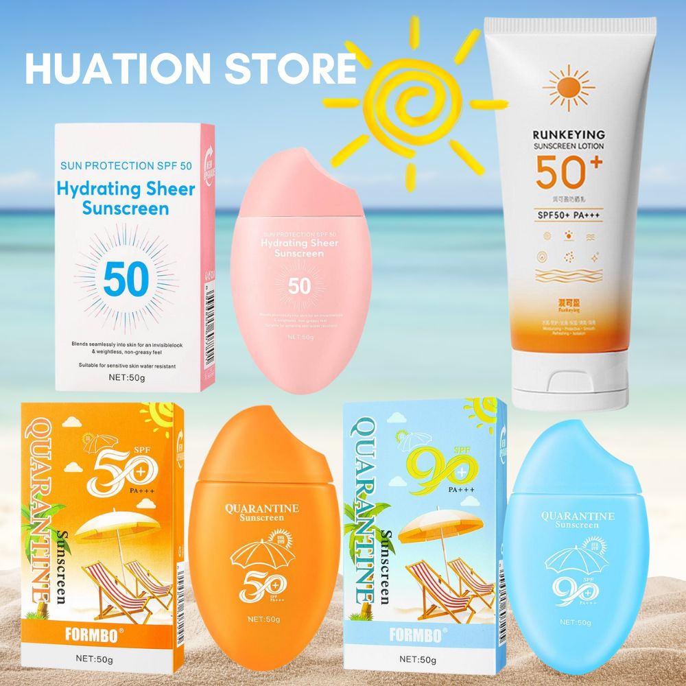 50g protector solar Facial SPF - Spf 50 Waterproof Sunscreen reseña y precio