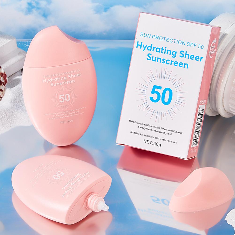 50g protector solar Facial SPF - Spf 50 Waterproof Sunscreen reseña y precio