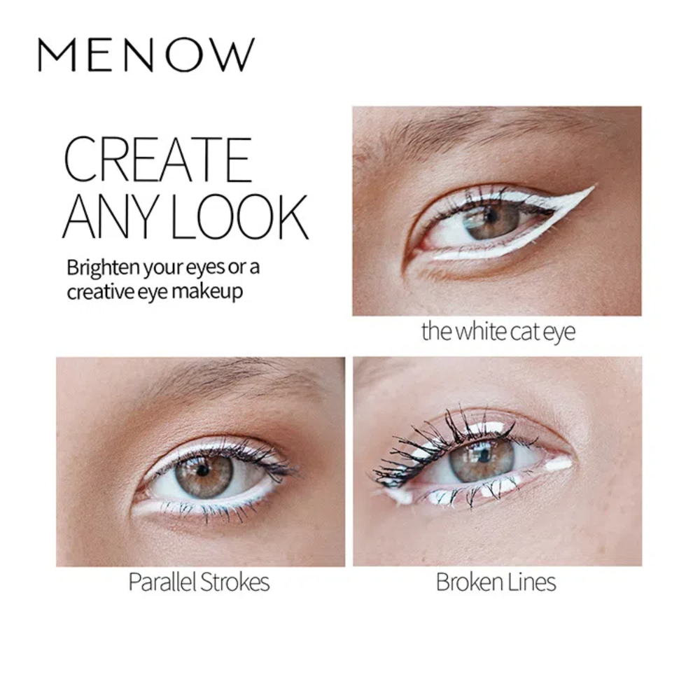 12 Uds delineador de ojos blan - Waterproof Liquid Eyeliner Pen reseña y precio