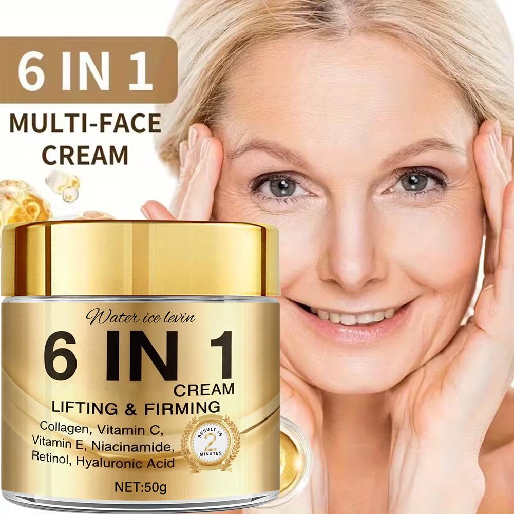 Crema antiarrugas 6 en 1 con c - Retinol Anti Wrinkle Cream reseña y precio
