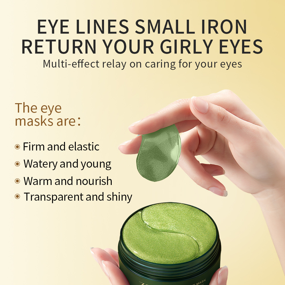Parche de Gel para ojos dorado - Collagen Under Eye Patches reseña y precio