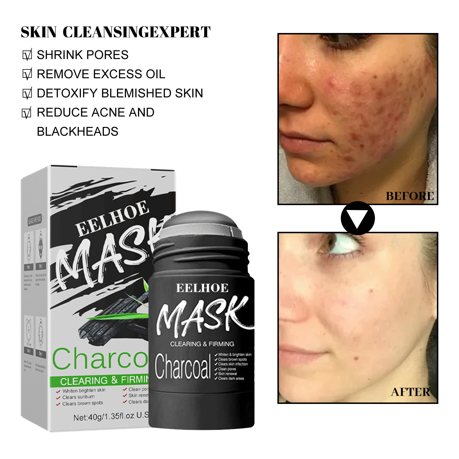 Mascarilla Facial en Barra de  - Green Tea Cleansing Clay Mask reseña y precio